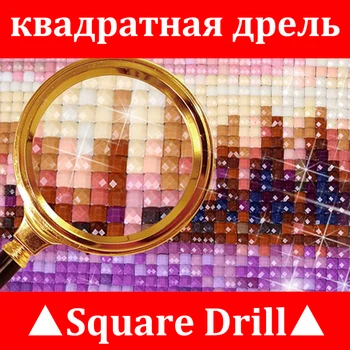 5D DIY Diamond mozaiky diamond výšivky Dva Kone Tým, Prímorské vyšívané Cross Stitch Domáce dekorácie Darček KBL