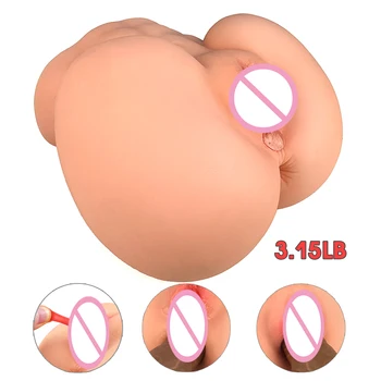 Silikónové Veľký Zadok 3D Sex Umelé Vagíny Skutočná Mačička Sexuálne Hračky pre Mužov Muž Masturbator Pohár Masturbovať pre Človeka Sex Shop T