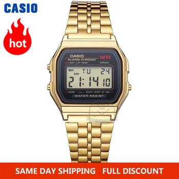 Casio hodinky zlaté hodinky mužov, nastaviť značky luxusné LED digitálne Nepremokavé Quartz mužov sledovať vojenské Športové Náramkové Hodinky relogio masculino