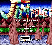Jim Power - Arkádová Hra, 16 bit MD Hra Karty Pre Sega Mega Drive Pre Genesis