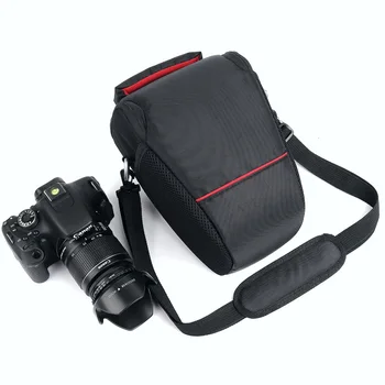 DSLR Camera Bag Vodotesné puzdro Pre Canon eos R RP 1300D 750D 200D 77D Nikon P900 B700 D3400 D5300 D7200 Fotoaparát Batoh