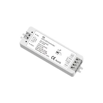 Teplá Biela/Studená Biela Dvojitá Farebná LED Pásy 4-Zóna CCT Radič DC12V 24V 10A 2.4 G RF Touch Bezdrôtové Diaľkové pre Dual Farba LED