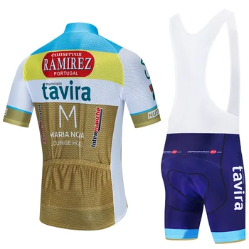 NOVÉ 2020 tavira cyklistického TÍMU jersey športové oblečenie, cyklistické šortky Vyhovovali MTB Ropa Ciclismo jazda na bicykli, Maillot Culotte Oblečenie