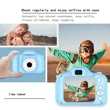 X2 Mini Digitálny Fotoaparát pre Dieťa Foto videokamery Nahrávania Videokamery pre Deti detský Baby Darčeky Vzdelávacie Hračky Narodeniny