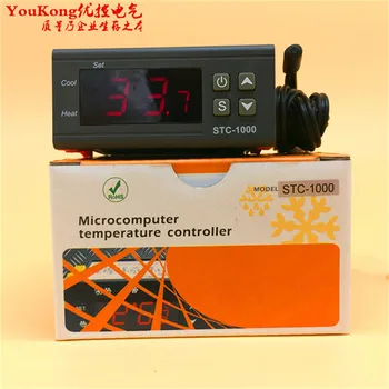 Digitálny ekonomické regulátor teploty STC-1000 A-400P verzia pre vykurovanie a chladenie systému na Bezplatný nákup