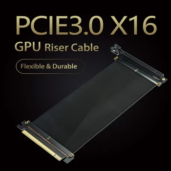 GPU Stúpačky Kábel PCIE16x HRA VGA Grafická Karta Vertikálne Konverzie Držiak + PCI-E 3.0 x16 PCI Predlžovací Kábel
