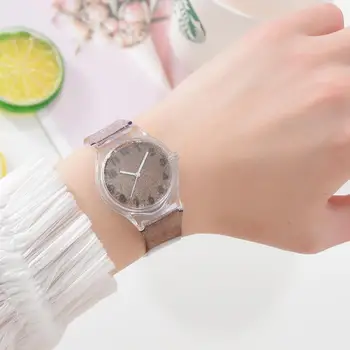 Bežné Dieťa Žien Silikónové Popruh Sledovať Módne Dámske Náramkové hodinky Quartz Elegantné Deti Hodinky dámske Hodinky Reloj Mujer