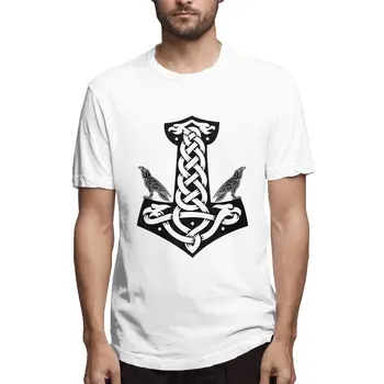 Vikingovia Assassin ' s Creed Valhalla Severanov Symboly Top pánske Tričko Krátky Rukáv, Okrúhly Golier T-Tričko Bavlnené Oblečenie 2021 Nový Príchod
