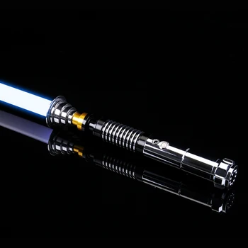 X-TREXSABER Lukáš šabľa RGB Skywalker Lightsaber Zamknúť Blaster FOC 6 Soundfonts Black LED Meč 12 Farieb