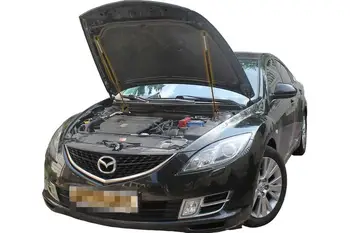 Pre Mazda 6 II Atenza 2008-2012 Prednej Kapoty Kapotu Upraviť Plynové Vzpery Uhlíkových Vlákien Jar Klapky Zdvihnúť Podporu Absorpcie