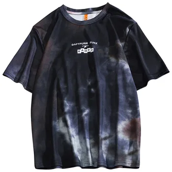 E-BAIHUI Harajuku T Shirt Muži T-Shirt 2020 Lete Krátky Rukáv O-Krku Nadrozmerná Topy Tee Mužov Košele Tričká S-3XL LS1