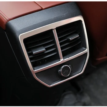 Auto, Interiér, Lakťová Opierka, Klimatizácia, Zadné Ventilačné Zásuvky Rám Dekorácie Kryt Výbava Pre Peugeot 3008 4008 5008 Príslušenstvo