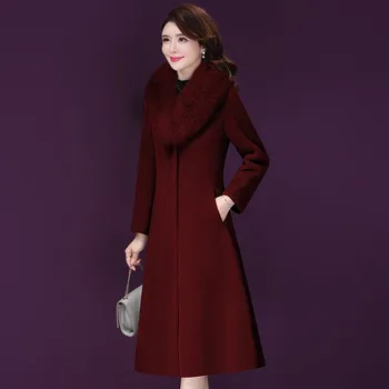 2021 Jeseň Zima Nové Populárne Typ Kórejský Edition Ženy Kabát Vysoko Kvalitný Elegantný Pohodlné Pribrala Ženy Top Plus Veľkosť