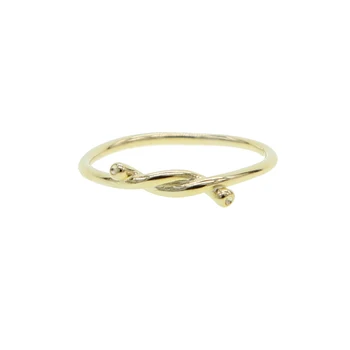 Pure 925 Sterling Silver Ring Módne Jednoduchým otočením Krúžku Tenké Geometrické prst Prsteň Pre Ženy, svadobné drobné Šperky