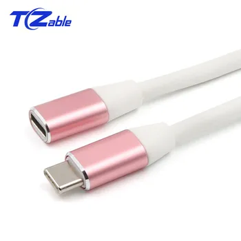 USB C Predlžovací Kábel Mužov a Žien Typ C Extender Kábel Thunderbolt 3 Kompatibilné, Vhodné pre Nintendo Prepínač Pre MacBook 1M