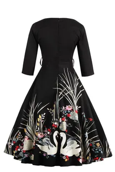 Na Sklade Námornícka Modrá Koktejlové Šaty Elegantné Krátke Malé Čierne Šaty Bavlna Formálne Šaty Lacné Jednoduché Belted Kvetinový Prom Šaty