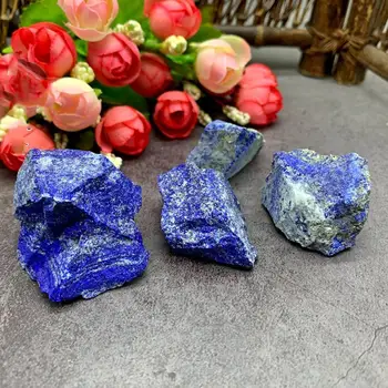 100g Prírodné Drsné Afganistane Lapis lazuli Crystal Drahokam Minerálny Kameň Liečivý Kameň Hot