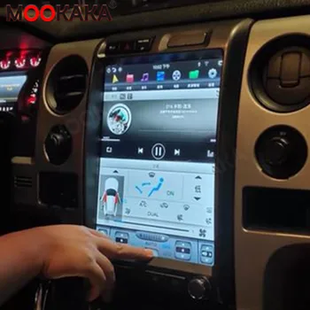 Carplay DSP Android 9.0 PX6 Vertikálne Tesla Rádio Auto Multimediálne Stereo Prehrávač, GPS Navigáciu Pre Ford F150 Raptor 2009-ips