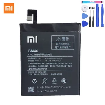 Originálne nové BM46 Batéria 4000 mAh pre Xiao Hongmi Redmi Note3 Poznámka 3 Batérie V sklade S Sledovacie číslo+Tloos