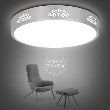 Led stropné svietidlo okrúhle spálňa lampa moderný minimalistický obývacia izba lampa uličkou chodby, kúpeľňa izba balkón lampa