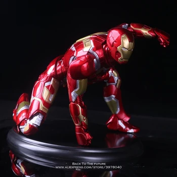 Disney, Marvel Avengers Iron Man 3 17 cm Akcia Obrázok Anime Mini Dekorácie PVC Zber Figúrka Toy model pre deti darček