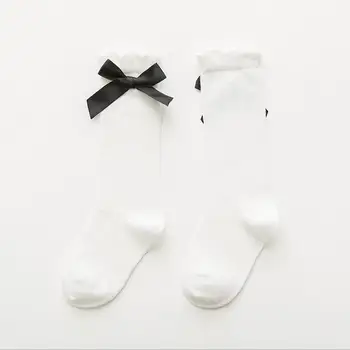 Nové deti ponožky čela dlhé bavlnené detské komár tenkej trubice ponožky 3 páry pack 1-11 rok