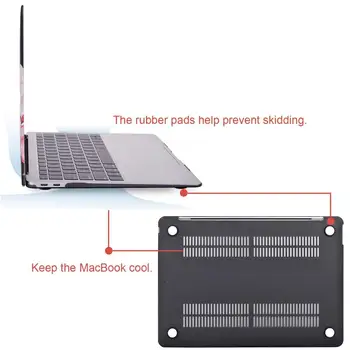 MOSISO Notebook Prípad Pre Macbook Air Pro Retina 13 15 16 Farebné Mramorové Pevný Kryt pre mac book air 13 palcový Dotykový Panel 2018 2019