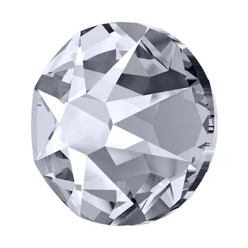 TopStone 2088# 8 veľkých a 8 malých rezanie povrchu Hot Fix Crystal Kamienkami Sklo Rýchla oprava Kamienkami Kameň Kryštály Žehlička na Oblečenie