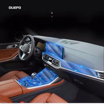 Auto Nálepky 2019 Pre BMW transparentné TPU Ochranný Film samolepky pre BMW X5 X7 Zahŕňa Interiérové doplnky ochrana Interiéru