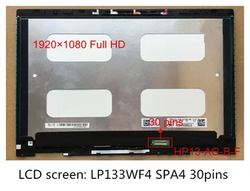 13.3 palce, vhodný pre HP ENVY 13-AG 13-ag0026ur 13-ag0028ur 13-ag0029ur LCD dotykový displej montáž hornej časti