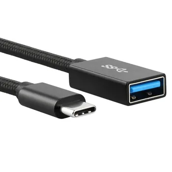 USB 3.1 Typu C, USB 3.0 Kábel Adaptéra, USB Typ-C Samec na USB Žena Converter OTG Kábel Kompatibilný s MacBook, MacBook Pro 2018/2017