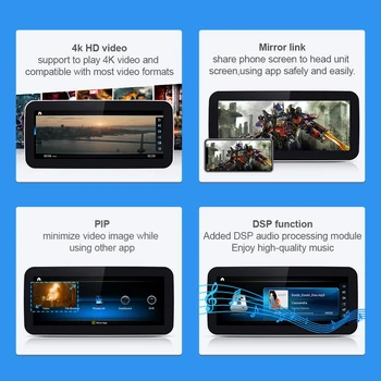 Android 10 Auto Multimediálny Prehrávač pre Mercedes Benz Na W176 CLA C117 Auto Rádiový Navigačný 10.25' Headunit Stereo LTE 4G Carplay