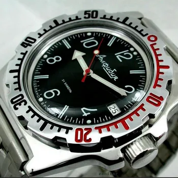 Sledovať Východ obojživelné 110909 automatické hodinky remienok na Východe ruskej obojživelné