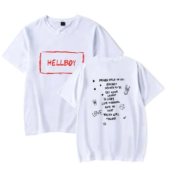 Lil Peep T Shirt Muži Ženy T Tričko Fashion Hip Hop T-Mäkké Bavlnené tričko s Krátkym Rukávom Letné tričká Topy Tlačiť Bežné Streetwear