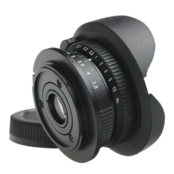 Fisheye Objektív EM5 MFT 8 mm F3.8 Fotografie OMD M43 Ručné Prenosné Kamery Profesionálny širokouhlý Vysokým Rozlíšením Pre Panasonic