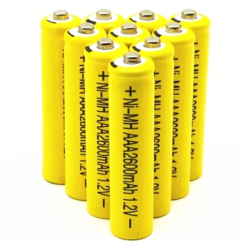 10pcs AA 4000mAh Ni-MH Dobíjacie Batérie + 10pcs AAA Nabíjateľné Batérie 2600mAh