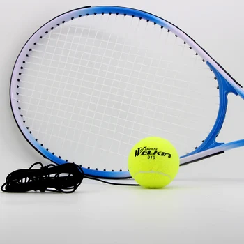 WELKIN Profesionálny Tenis Tréningový Partner Odrazu Praxe Loptu S 3.8 Meter Elastické Lano gumenú Loptičku Pre Začiatočníkov Štúdia