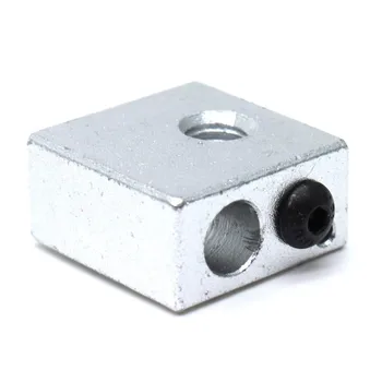 Pre 3D Tlačiarne Príslušenstvo 1.75 mm Hrdlo Rúrky 0,4 mm Vytláčacie Dýzy Tlačovej Hlavy Ohrievač v Bloku Hotend Pre Mk8 Makerbot Anet A8