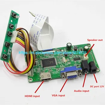 Držiak pre N156BGE-E11 N156BGE-E41 N156BGE-EB2 HDMI + VGA LCD LED LVDS EDP Radič Rada Ovládač
