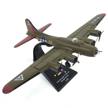 1:144 Lietadlo Model USA 1944 Boeing B-17 MK Flying fortress Druhej Svetovej Vojny Simulácia Kovov a plastov Stíhacie Lietadlo