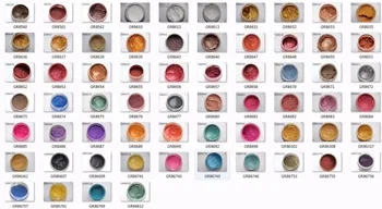 64 rôzne Farby, Prírodné Kozmetické Pearl Pigment Sľudový Prach Bezpečné použitie pre Rúž,make-up,Eyeshadow,Mydlo