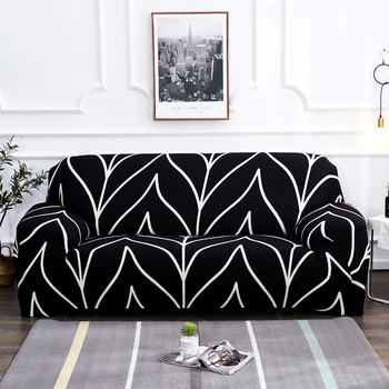 Nábytok slipcover kvetinový vytlačené gauč zahŕňa úsek gauči kryt pre obývacia izba 1/2/3/4 sedadla
