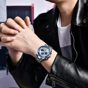 Nové PAGANI DIZAJN pánske hodinky značky Luxusné náramkové hodinky automatické hodinky dátum mužov quartz Chronograf hodinky Relogio Masculino 2020