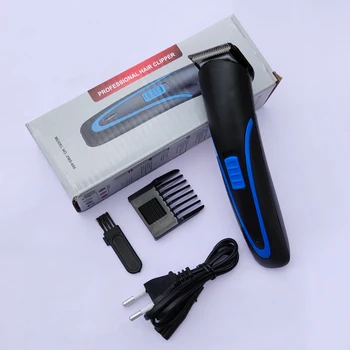 Profesionálny Zastrihávač USB Nabíjanie Nabíjateľných Hair Clipper Elektrické Akumulátorové Vlasy Rezací Stroj Holič Mužov Zastrihávač Brady 40 D