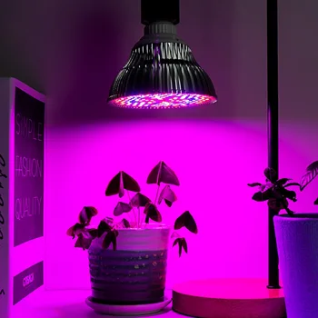 LED E27 Bulb Rastie celé Spektrum 80W 50W 30W 10W 5W Phyto KLASU Lampa Čip AC85-265V Pre Vnútorné Skleníkové Rastliny, Kvet, Sejba