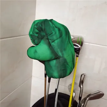 Nové Zelené Strane Boxu Golf Driver Headcover Skvelé Prachotesný Silný Hulk Golf #1 Dreva Hlavu Krytie
