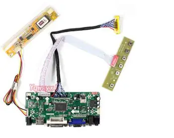 Yqwsyxl riadiacej Dosky Monitora Držiak pre B121EW05 V0 V. 0 HDMI + DVI + VGA LCD LED displej Regulátora Rada Ovládač