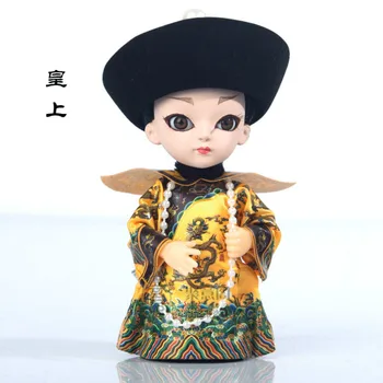 Hluchý Pekingu darček Juanren Jingwei bábika figúrka Peking Opera Facebook opera znaky c