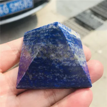 40-50mm prírodný kameň Lapis lazuli kremeň pyramídy liečenie Čakier reiki Energie Veža Domov Ozdoby