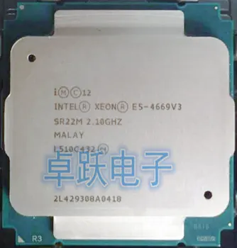 E5-4669V3 Originál Intel Xeon QS Verzia E5 4669V3 2.1 GHZ 18-Jadrá E5 4669 V3 LGA2011 doprava zadarmo E5-4669 V3